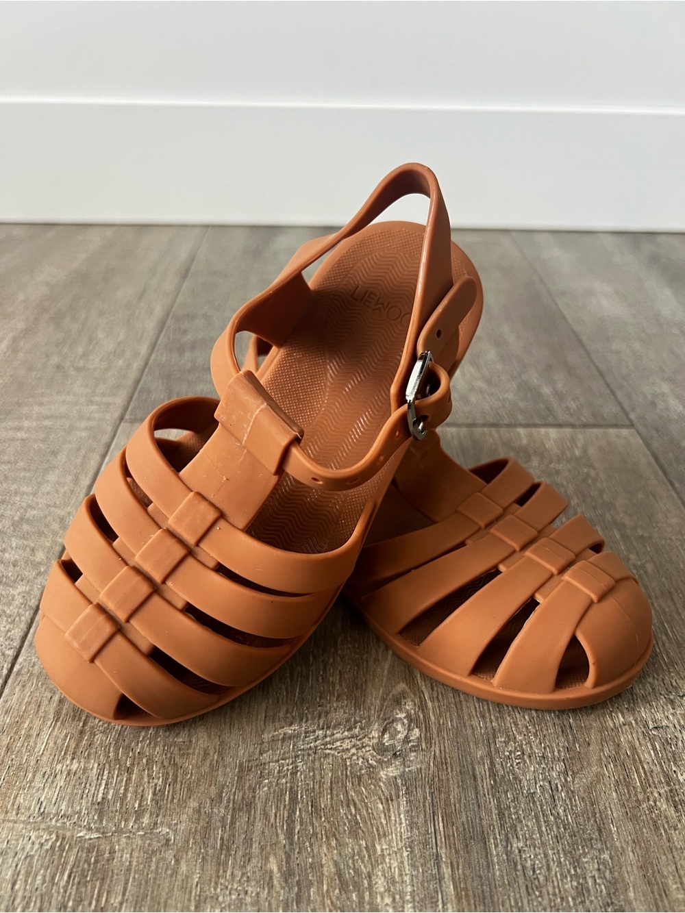 Liewood Unisex Kids Bre Jelly Sandals Camel Size 11